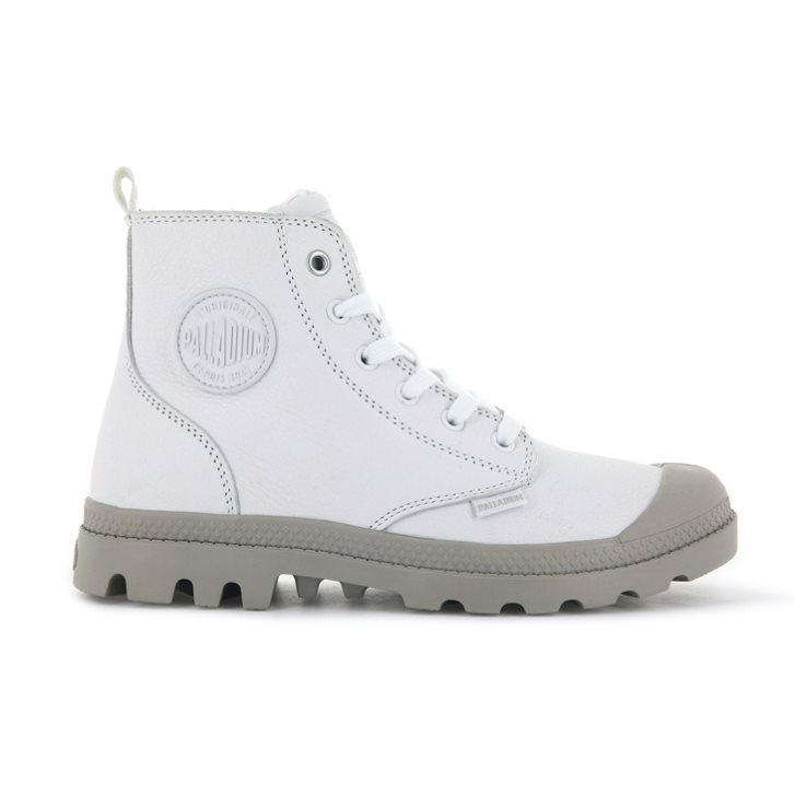 Dámské Boty Palladium Pampa Hi Zip SL Bílé | CZ ZJQ-72A